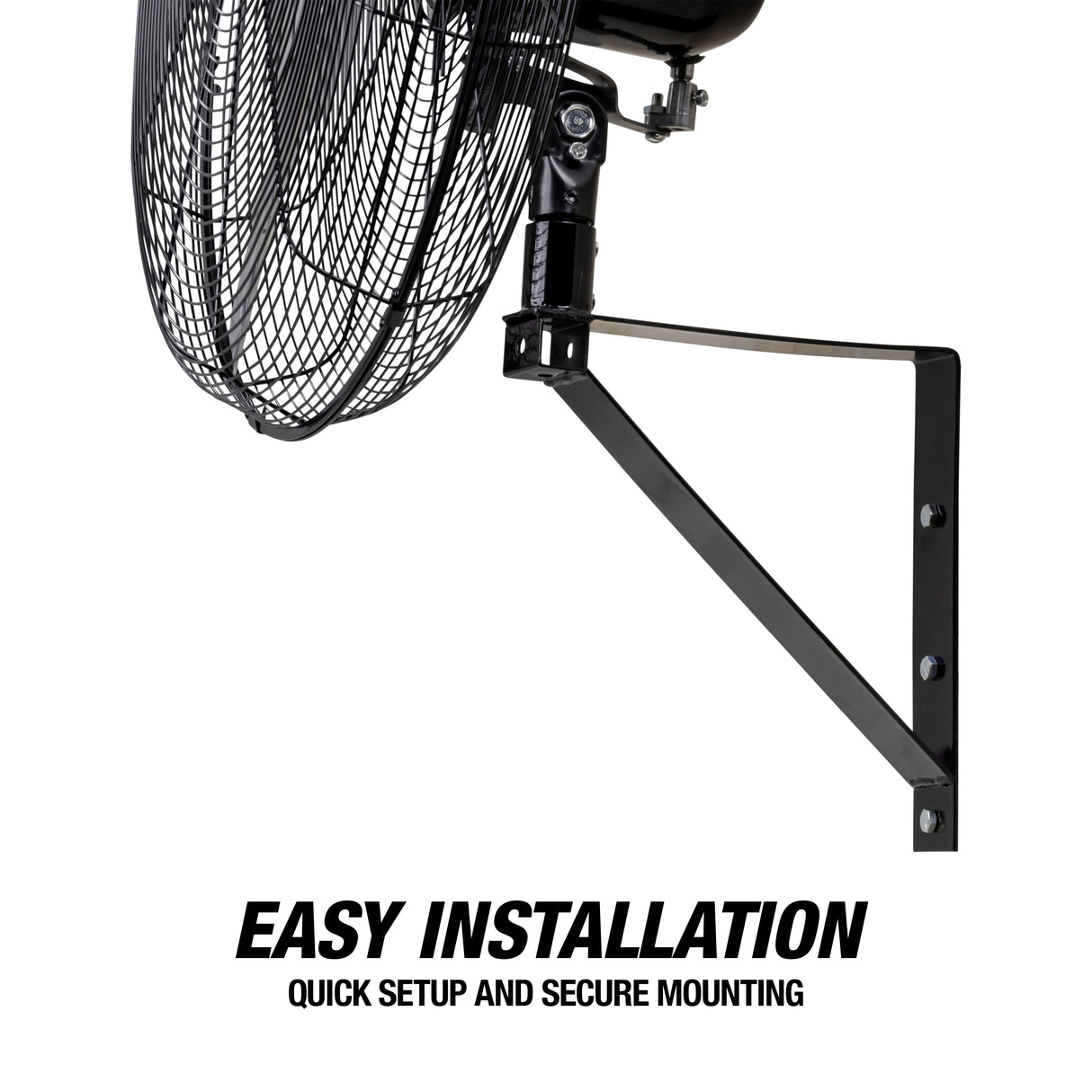 OEMTOOLS 34884 24in. Outdoor Oscillating Wall Mount Fan Additional Image 6