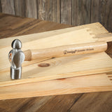 GreatNeck BP24 Ball Peen Hammer (24 Oz.) with Hickory Handle Additional Image 6