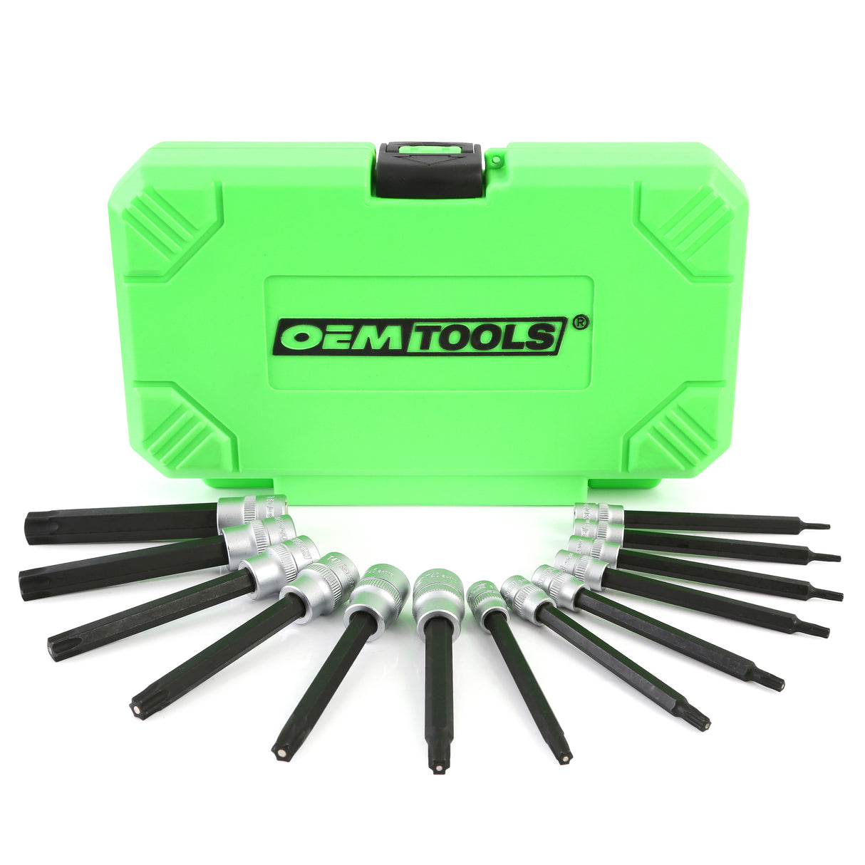 OEMTOOLS 23905 13 Piece Magnetic Long Star Bit Socket Set Main Image