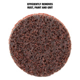 OEMTOOLS 22516 Twist Lock Surface Prep Discs 2in. Medium (25 Pack) Additional Image 2