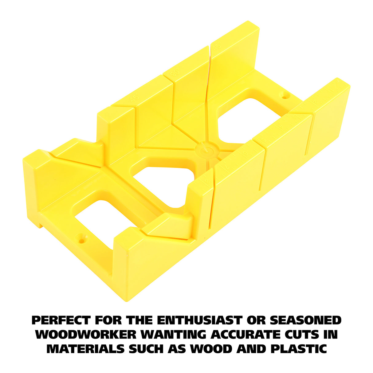 GreatNeck BSB14 12 Inch Mitre Box with 14 Inch Back Saw Additional Image 1