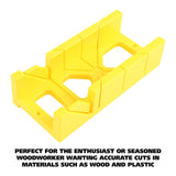 GreatNeck BSB14 12 Inch Mitre Box with 14 Inch Back Saw Additional Image 1