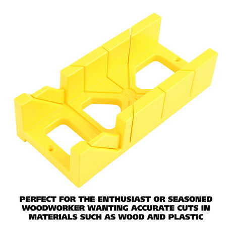 GreatNeck BSB14 12 Inch Mitre Box with 14 Inch Back Saw Additional Image 1