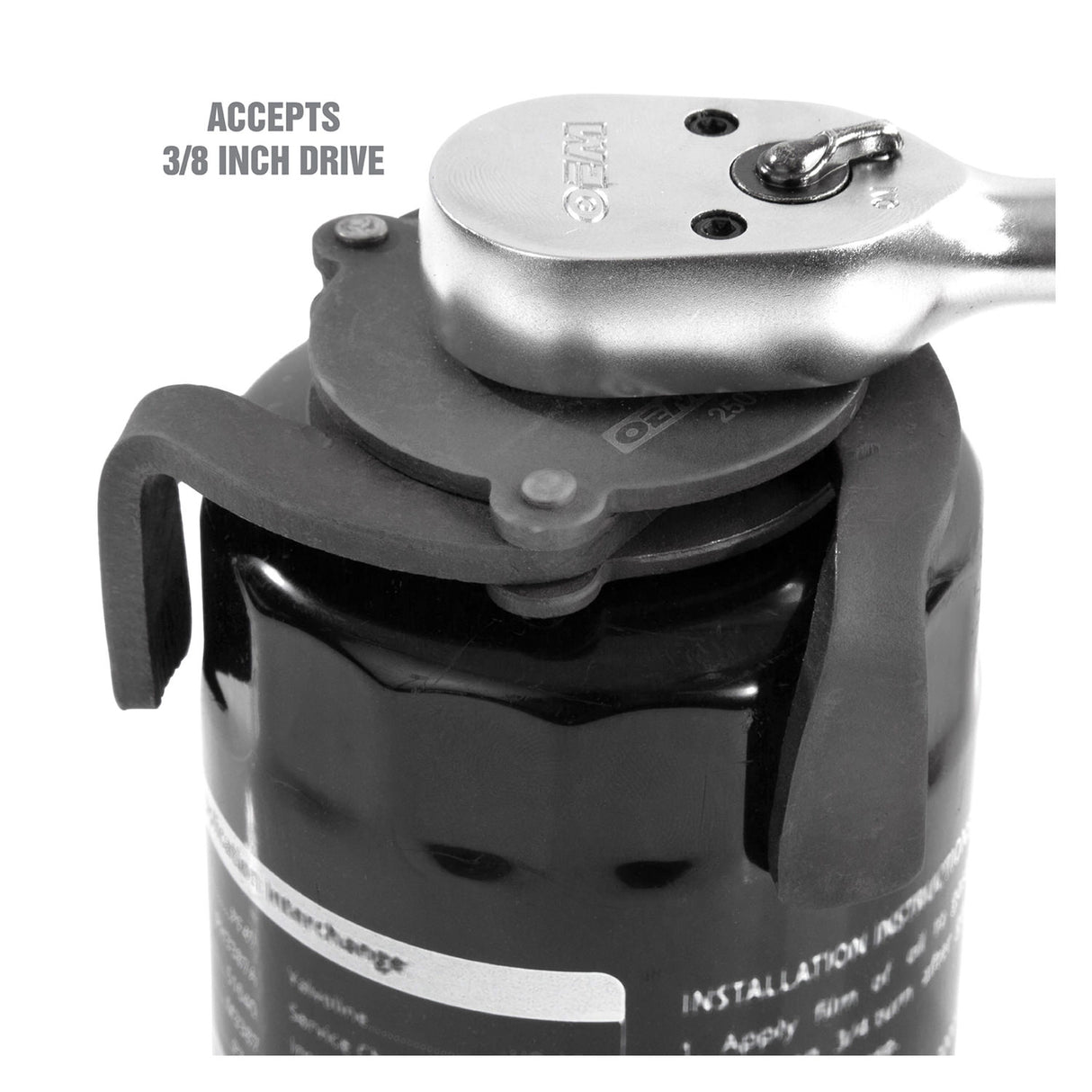 OEMTOOLS 25017 2-1/2in. x 3-7/8in. 3-Legged Spin-On Style Oil Filter Wrench Additional Image 3