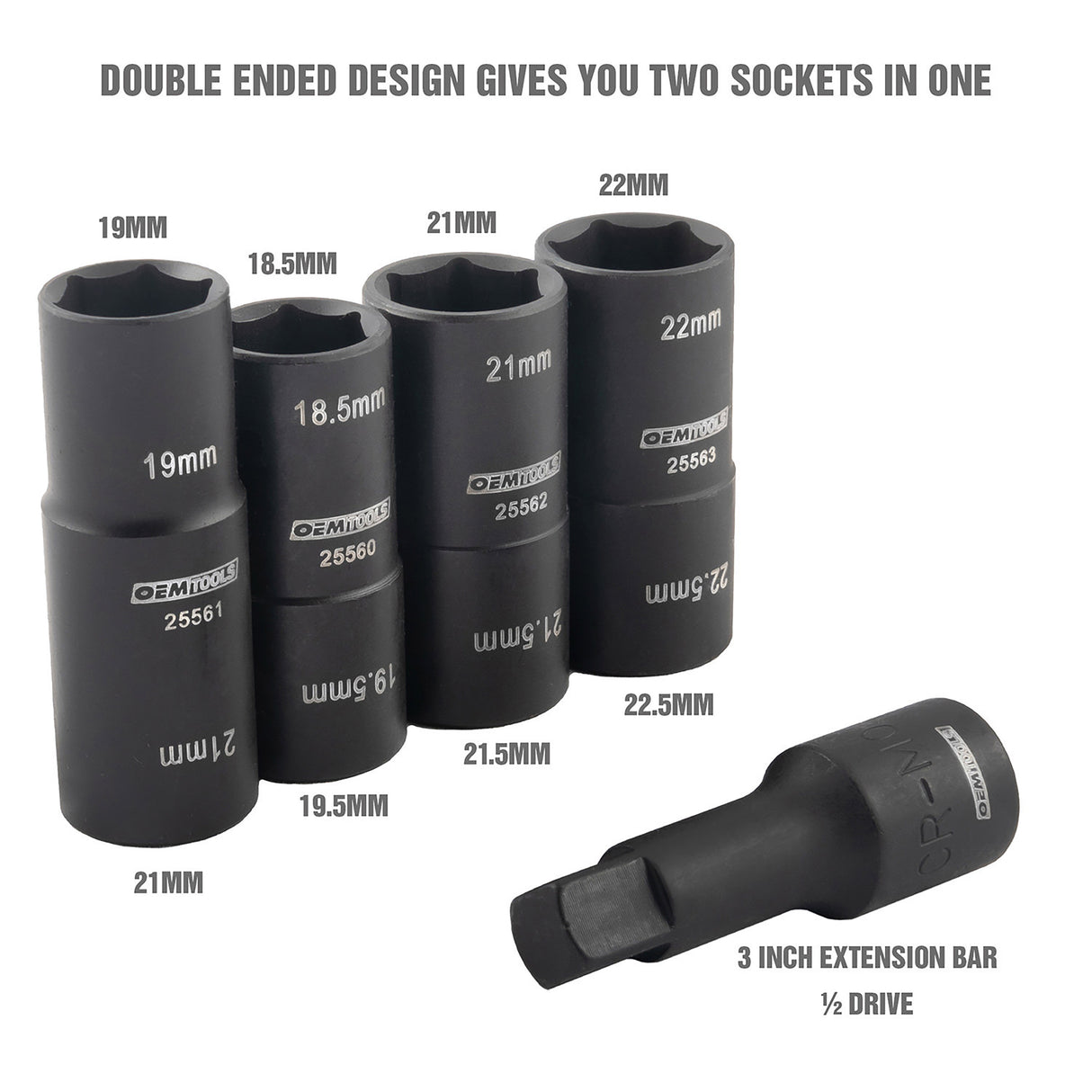 OEMTOOLS 68919 Master Lug Nut Kit Additional Image 4