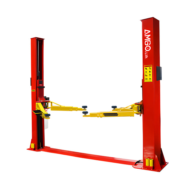 AMGO BP-9X 9,000 Lb. HD 2-Post Baseplate Lift – Low Ceiling Main Image