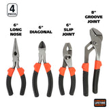 GreatNeck 92048 Pliers Set (4-Piece) Additional Image 1