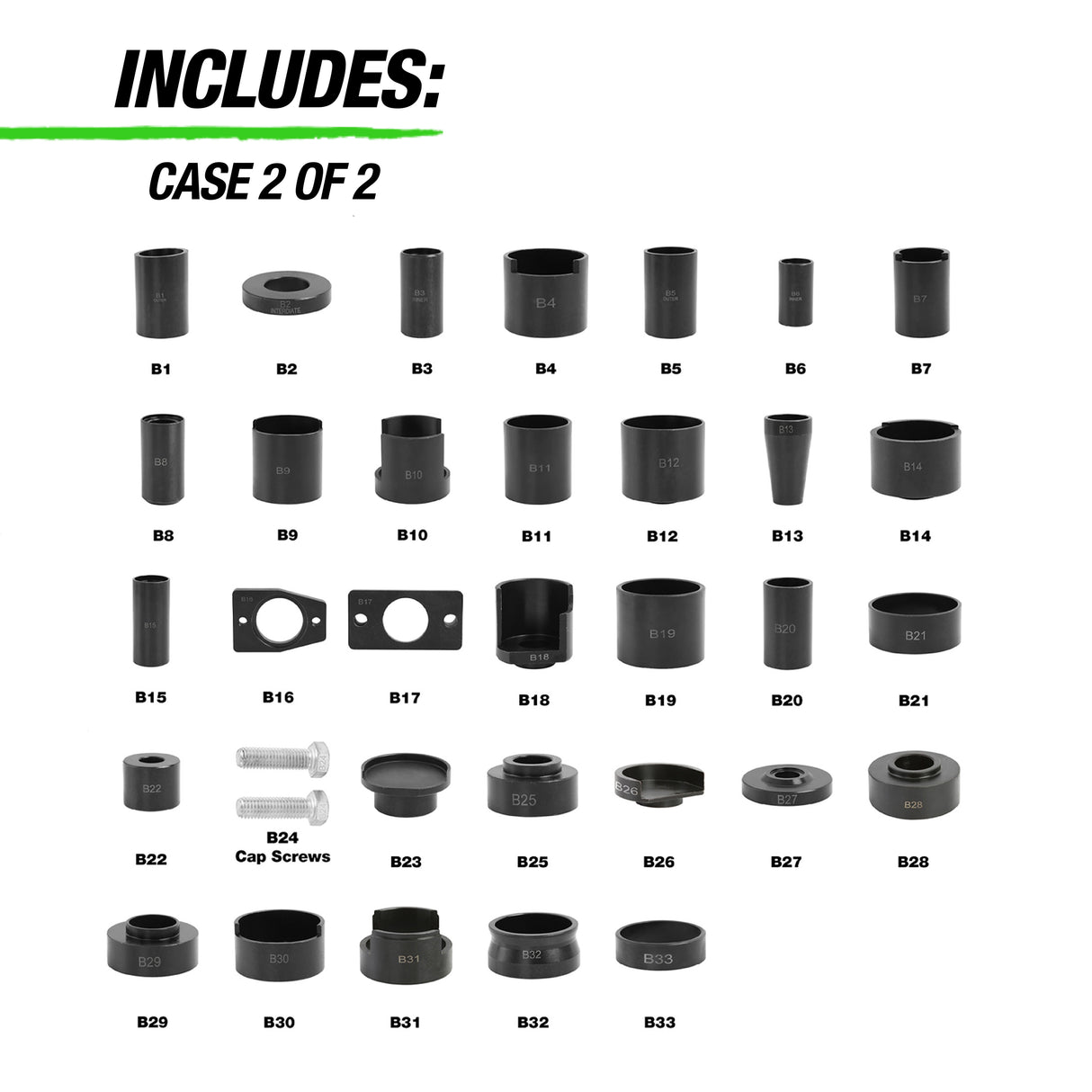 OEMTOOLS 37388 Master Ball Joint Service Kit Additional Image 2