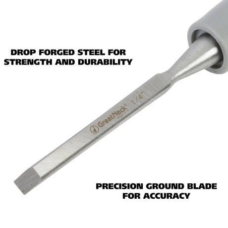 GreatNeck WC25 Chisel (1/4 Inch) Additional Image 3