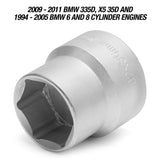 OEMTOOLS 25421 32 mm and 36 mm Double Female Oil Filter Socket Additional Image 6