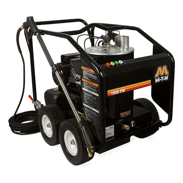 Mi-T-M HSE-1502-0MM11 1500 psi 2.0 GPM Hot Water Pressure Washer Main Image