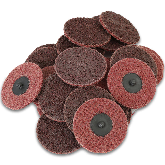 OEMTOOLS 22519 Twist Lock Surface Prep Discs 3in. Medium (25 Pack) Main Image