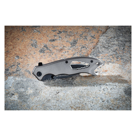 Sheffield 12170 Mechan 9-in-1 3in. Drop-Point Folding Knife Additional Image 7