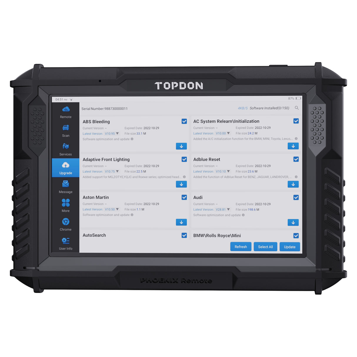 Phoenix Remote Diagnostic Scanner Additional Image 2