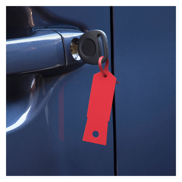 Slip-N-Grip SNGFBP993399 Red Plastic Key Tag (1,000/Pkg) Main Image