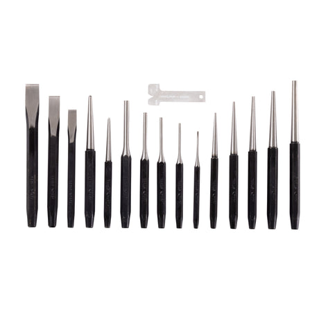 OEMTOOLS 25515 16 Piece Punch and Chisel Set Main Image