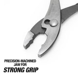 OEMTOOLS 22611 8 Inch Slip Joint Pliers Additional Image 2