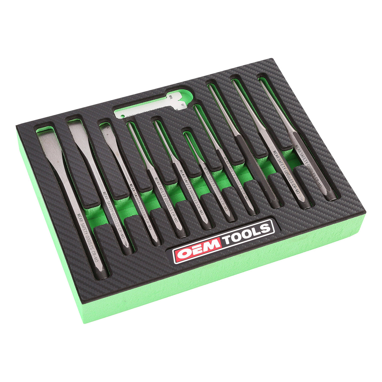 OEMTOOLS 23996 11 Piece Punch and Chisel Set Main Image