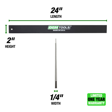 OEMTOOLS 25357 24 Inch Straight Edge Additional Image 1