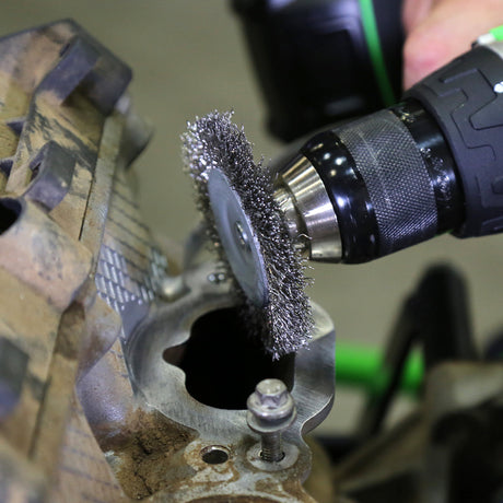 OEMTOOLS 26069 3in. Fine Wire Wheel Brush Additional Image 4