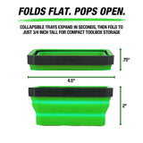 OEMTOOLS 26052 Magnetic Foldable Trays - 4 Pack Additional Image 2
