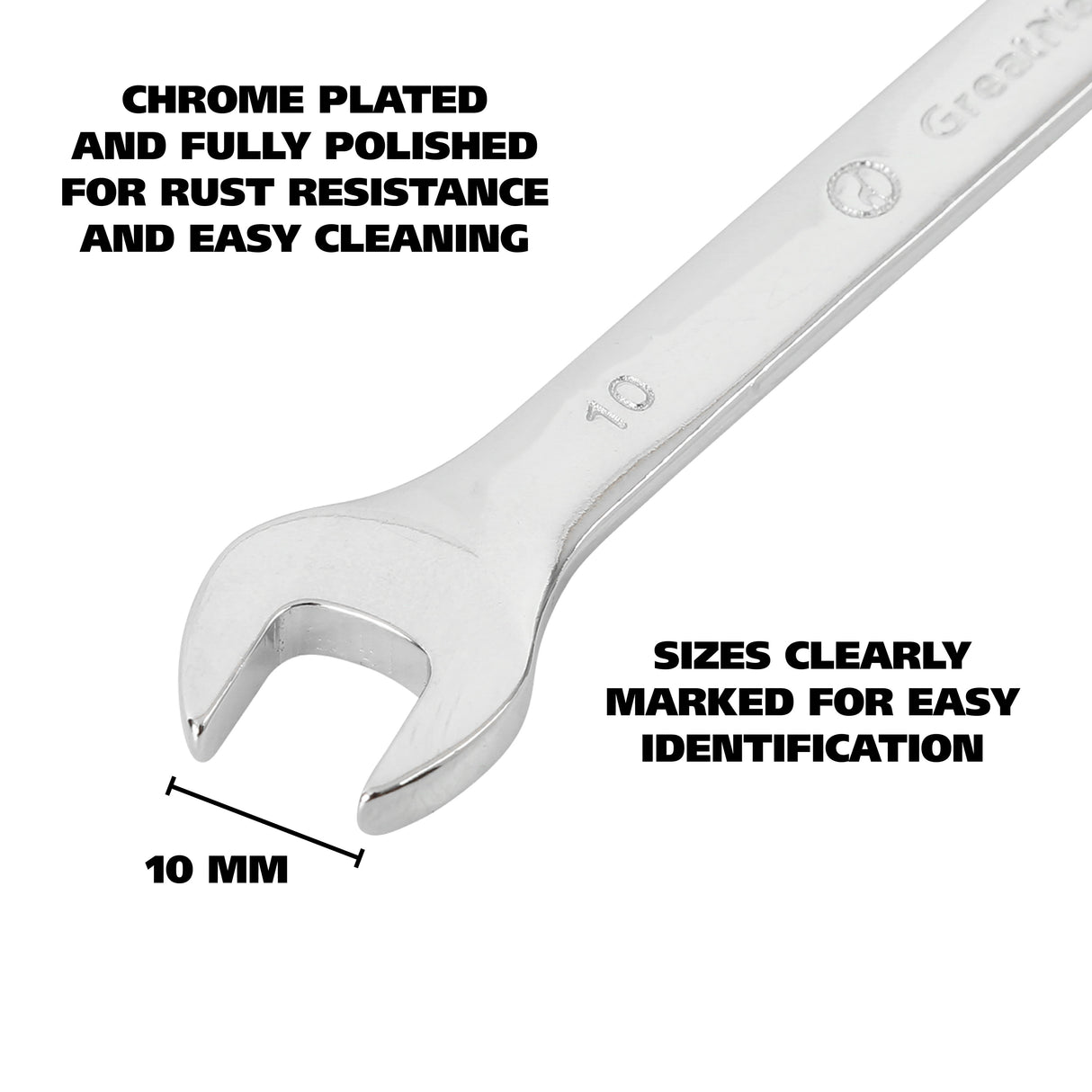 GreatNeck C10MC Combination Wrench Metric (10 mm) Additional Image 2