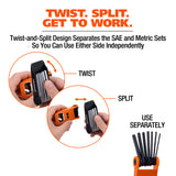 OEMTOOLS 74227 Twist & Split Hex Key Additional Image 1