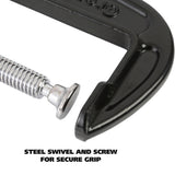 GreatNeck CC4 C-Clamp (4 Inch) Additional Image 4