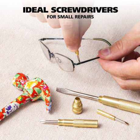 GreatNeck HA104005 5 in 1 Pink Floral Hammer and Screwdriver Set Additional Image 5