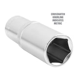 OEMTOOLS 22959 10 Piece 1/2in. Deep Socket Set (Metric) Additional Image 4