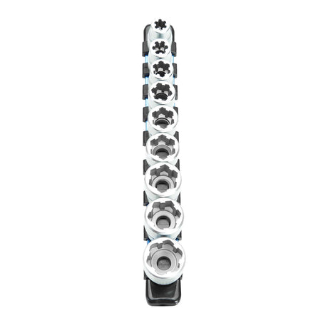 OEMTOOLS 22967 9 Piece Nut & Bolt Extractor Socket Set (3/8in. Drive) Additional Image 2