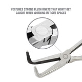 OEMTOOLS 22660 16 Inch Long Reach Long Nose Pliers Set - 3 Piece Additional Image 6