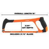 GreatNeck 74007 Professional Hacksaw Additional Image 1