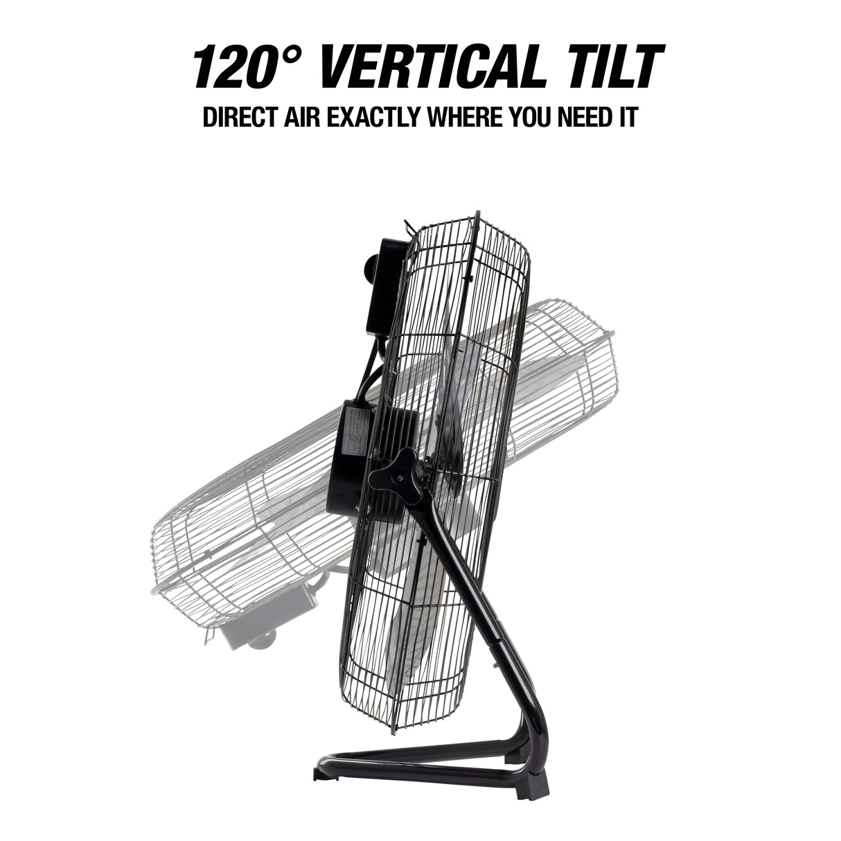 OEMTOOLS 34889 20 Inch High Velocity Floor Fan Additional Image 3