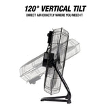 OEMTOOLS 34889 20 Inch High Velocity Floor Fan Additional Image 3