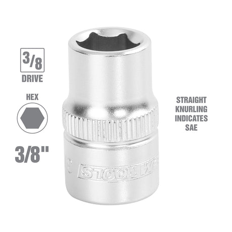 OEMTOOLS 22304 3/8 Inch SAE Socket Additional Image 1