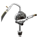 Lincoln Industrial 1387 Manual Rotary Fuel Pump with Hose for 55 Gallon Drums Additional Image 4