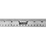 Mayes 10193 EasyMark™ 36 Inch Aluminum Yardstick (1-1/8 Inch Wide) Additional Image 1