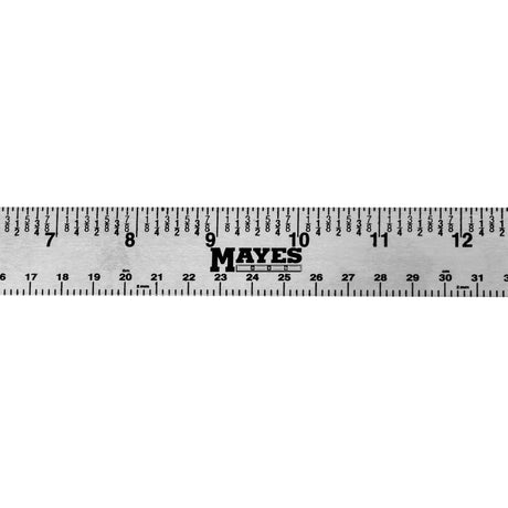 Mayes 10193 EasyMark™ 36 Inch Aluminum Yardstick (1-1/8 Inch Wide) Additional Image 1