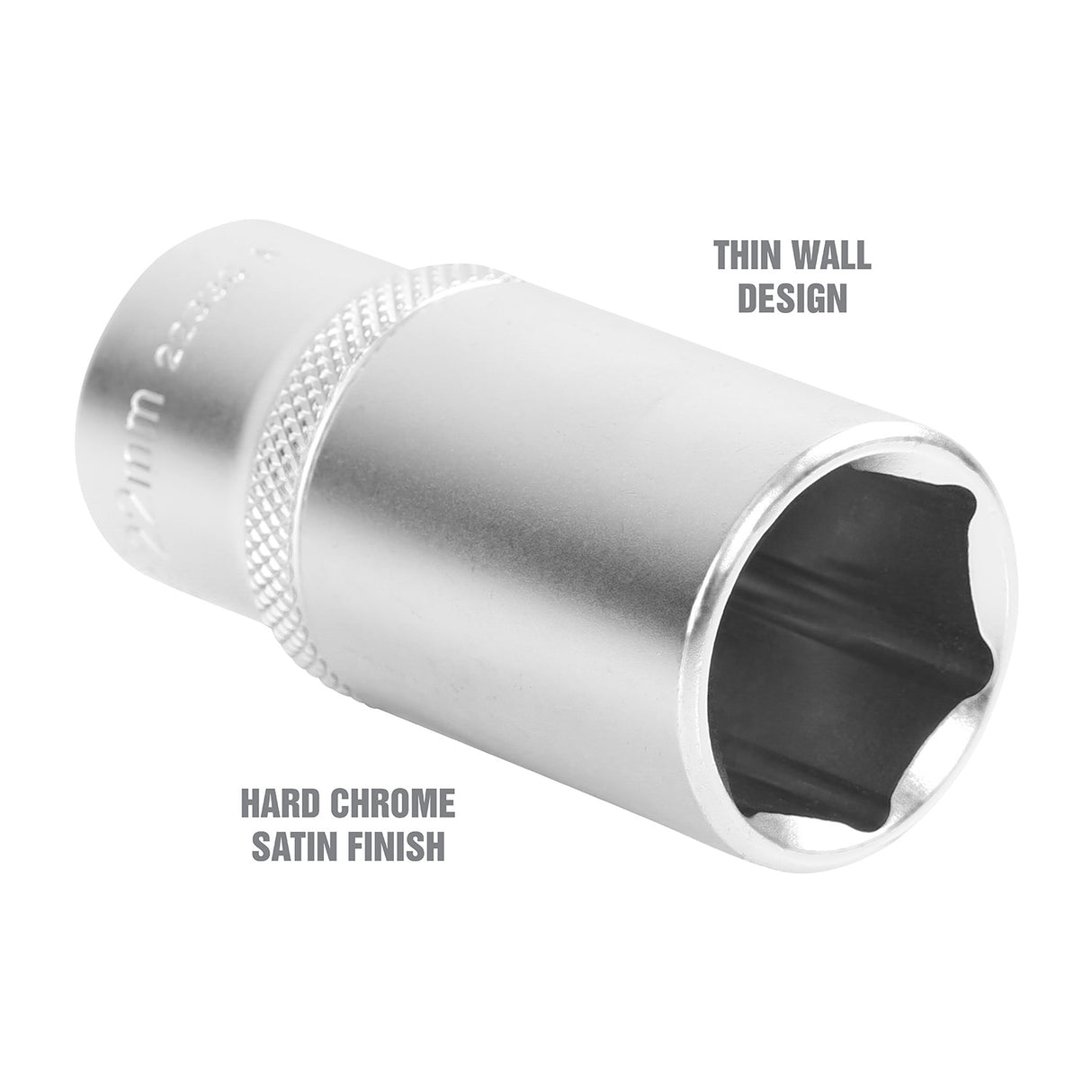 OEMTOOLS 22336 22 mm 3/8 Inch Drive Deep Socket Additional Image 2