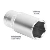 OEMTOOLS 22336 22 mm 3/8 Inch Drive Deep Socket Additional Image 2