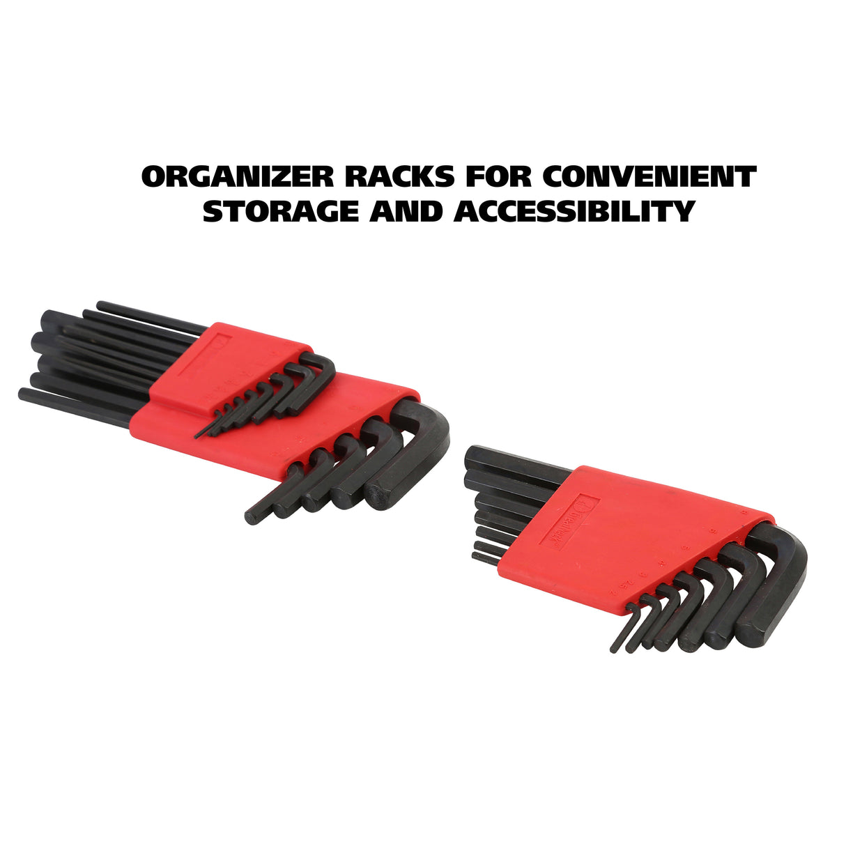 GreatNeck HK20S Hex Key Set (20 Piece SAE & Metric) with Holder Additional Image 5