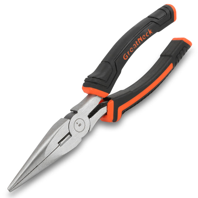 GreatNeck LN8C Long Nose Pliers (8 Inch) Main Image