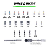 OEMTOOLS 88372 24 Piece 1/4in. Dr. Ratchet and Socket Set Advent Calendar Additional Image 5