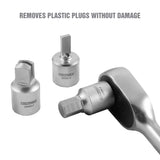 OEMTOOLS 25098 Plastic Oil Drain Plug Removal Set Additional Image 6