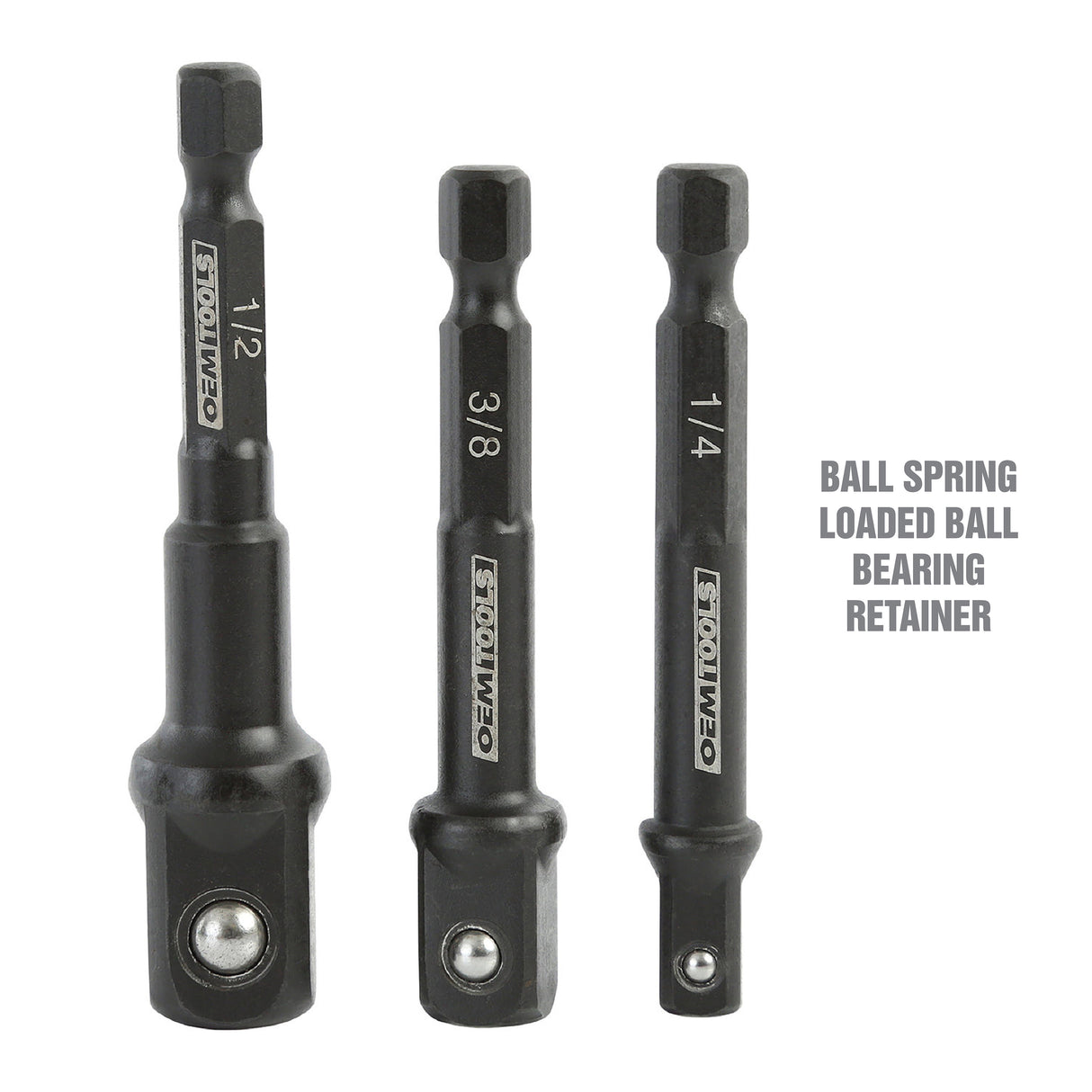 OEMTOOLS 26525 5 Pc. Impact Driver Bit Set Additional Image 2