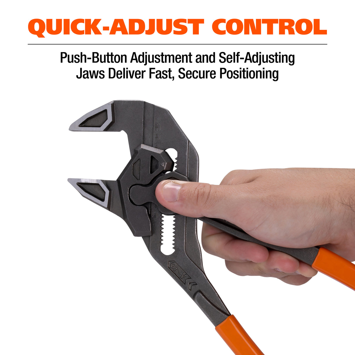 GreatNeck 68401 12in. Pliers Wrench Additional Image 2