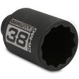 OEMTOOLS 24717 1/2 Inch Drive 12 Pt. Axle Nut Socket (38 mm) Main Image
