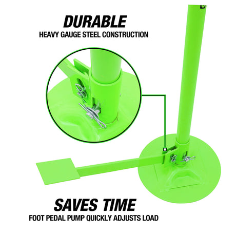 OEMTOOLS 24847 1,500 Lb. High Reach Jack Stand with Foot Pedal Additional Image 3