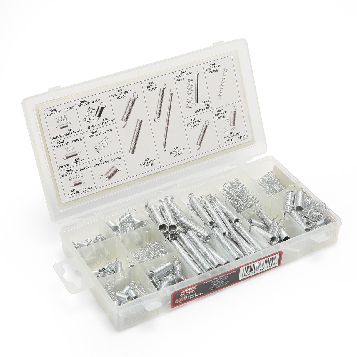 Hardware Machinery® 200 Piece Spring Assortment Additional Image 1
